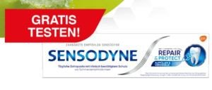 SENSODYNE Repair & Protect Zahnpasta gratis testen SENSODYNE Repair & Protect Zahnpasta gratis testen