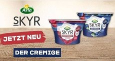 Arla Skyr der Cremige mit 0,20 € Cashback Arla Skyr der Cremige mit 0,20 € Cashback