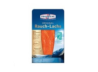 Friedrichs Original Rauch-Lachs mit 0,50 Sofortrabatt Friedrichs Original Rauch-Lachs mit 0,50 Sofortrabatt