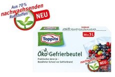 Toppits Öko Gefrierbeutel mit 1,00 € Cashback Toppits Öko Gefrierbeutel mit 1,00 € Cashback