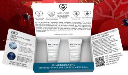 Biotherm: 5.000 gratis Doppelproben reparierende Gesichtscreme Biotherm: 5.000 gratis Doppelproben reparierende Gesichtscreme