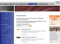 BZgA: Aufkleber, Cocktailrezepte, Plakate & Rätselspaß