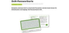 DsiN Passwortkarte kostenlos anfordern