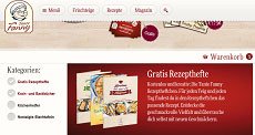 Gratis Rezepthefte von Tante Fanny Gratis Rezepthefte von Tante Fanny