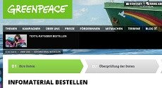 Greenpeace: Postkarten-Set, Tattoo und Aufkleber gratis bestellen