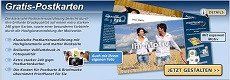 Printplanet: gratis Postkarte verschicken