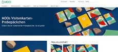 Probepäckchen mit 10 Visitenkarten von Moo Probepäckchen mit 10 Visitenkarten von Moo