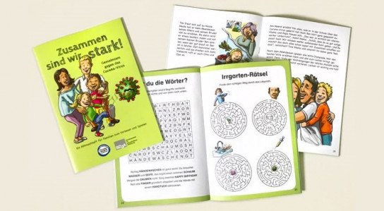 BZgA: kostenloses Mitmach-Heft für Kinder BZgA: kostenloses Mitmach-Heft für Kinder