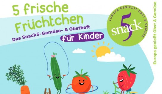 Snack5: kostenloses Mitmachheft für Kinder Snack5: kostenloses Mitmachheft für Kinder