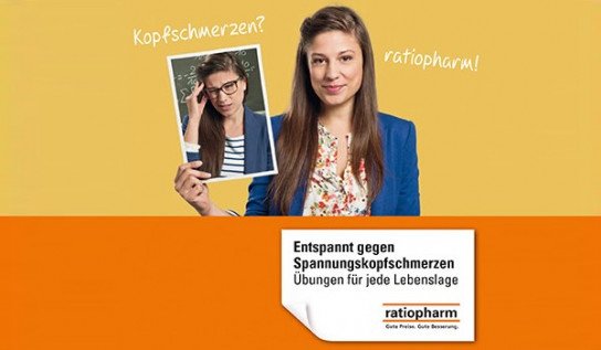 Ratiopharm: gratis CD zur Entspannung gegen Kopfschmerzen