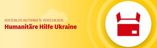 DHL: gratis Paketversand für Ukraine-Hilfspakete