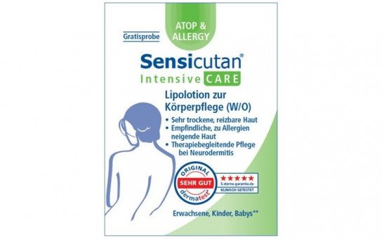 Sensicutan®: Gratisprobe der CARE Körperlotion
