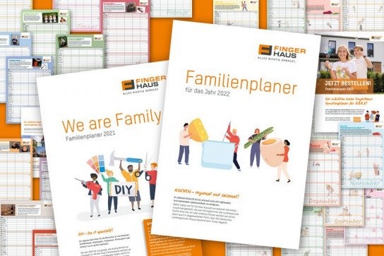 Fingerhaus: kostenloser Hauskalender oder Familienplaner 2023
