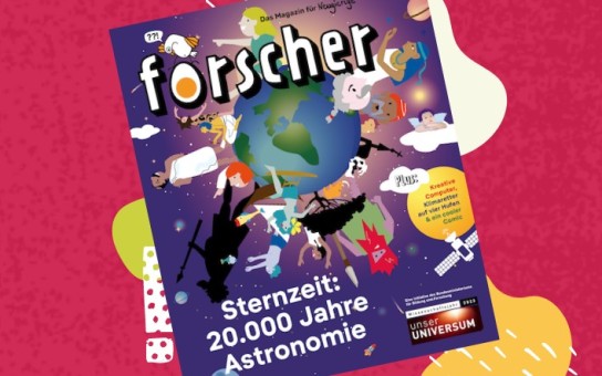 BMBF: gratis Forscher Magazin für Kinder | Ausgabe 02/2023