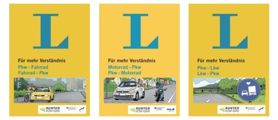 Runter vom Gas: Poster, Aufkleber und Comics gratis bestellen