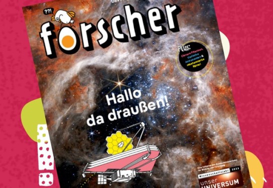 Bundesministerium für Bildung & Forschung: gratis Forscher Magazin für Kinder | neue Ausgabe