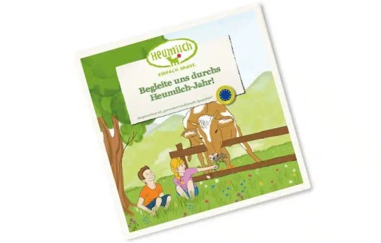 Heumilch: neues kostenloses Kinderbuch