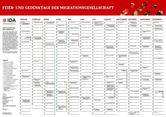 IDA e.V.: zeitlosen Wandkalender gratis bestellen