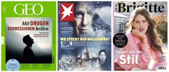 STERN/GEO/BRIGITTE: verschiedene Magazine kostenlos lesen