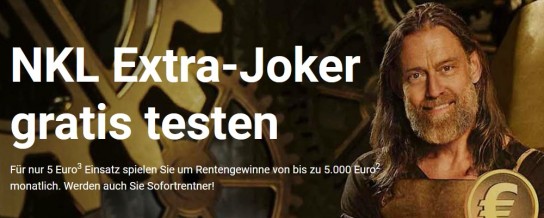 Günther: Gratislos für den NKL Extra-Joker | Kündigung notwendig!