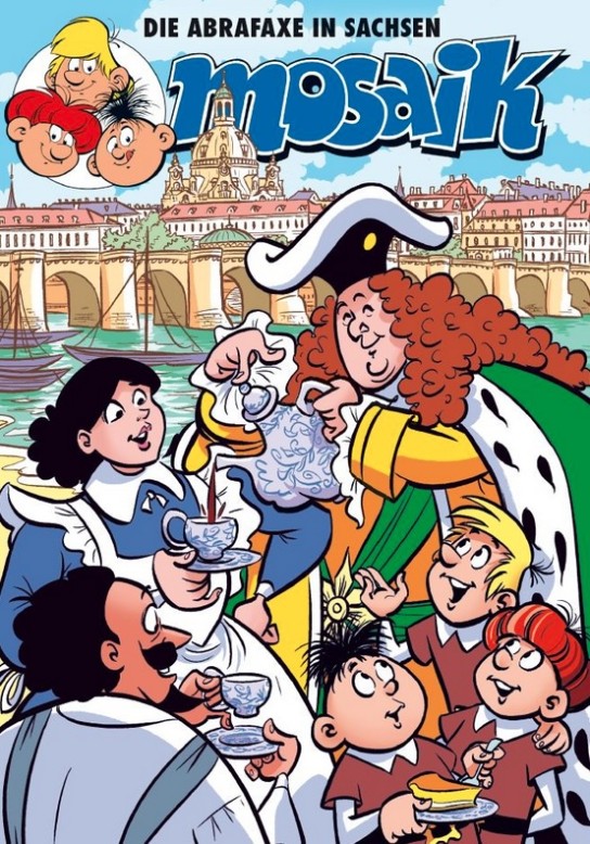 Sachsen: Die Abrafaxe in Sachsen kostenloser Comic