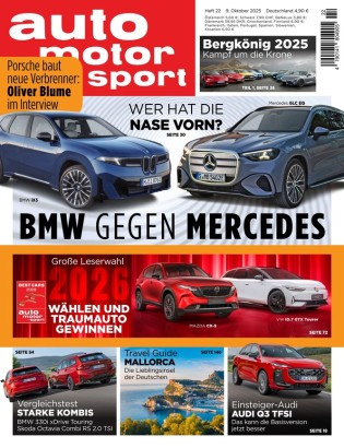 auto, motor und sport: 6 Ausgaben kostenlos