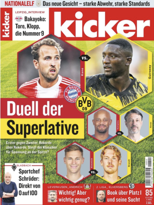 ﻿﻿kicker: 26 Ausgaben kostenlos | kündigung notwendig