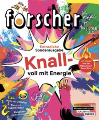 BMBF: gratis Forscher Magazin für Kinder | Ausgabe 01/2025