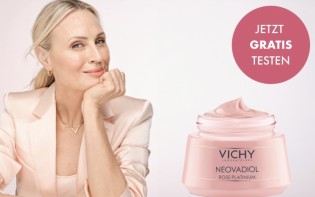 Vichy: Gratisprobe Neovadiol Rose Platinium Tagescreme