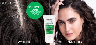 Vichy: Gratisprobe DERCOS Anti-Schuppen Shampoo