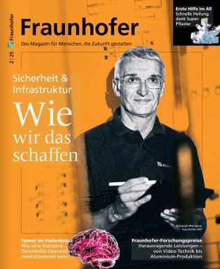 Fraunhofer Gesellschaft: gratis Forschungs-Magazin | Neue Ausgabe 2/2025
