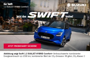 Suzuki Swift kostenlose Probefahrt