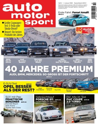 auto, motor und sport: 6 Ausgaben gratis