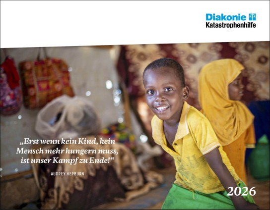 Diakonie: gratis Taschenkalender 2026