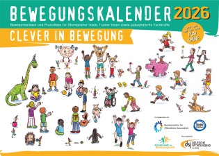 Deutsche Sportjugend: Bewegungskalender 2026 kostenlos bestellen