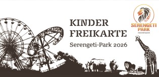 Serengeti Park: Kinderfreikarte 2026