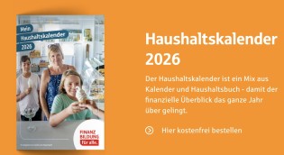Sparkasse: Haushaltskalender 2026