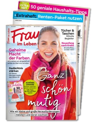 Zeitschriften: Frau im Leben, Bunte, Gala & Grazia testen