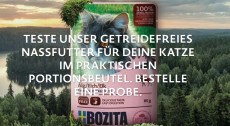 Bozita: gratis Nassfutter Produktprobe für Katzen