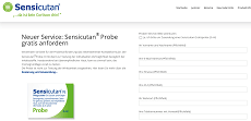 Kostenlose Probe - Sensicutan Pflegecreme für Gesicht und Körper Kostenlose Probe - Sensicutan Pflegecreme für Gesicht und Körper