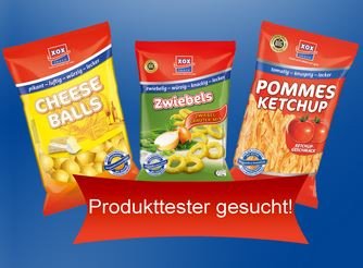 XOX: 10 Produkttester für Knabberartikel gesucht (November 2021) XOX: 10 Produkttester für Knabberartikel gesucht (November 2021)