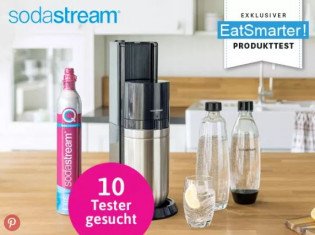 EatSmarter: 10 Produkttester für SodaStream DUO gesucht EatSmarter: 10 Produkttester für SodaStream DUO gesucht