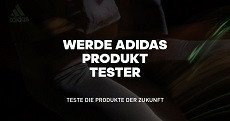 adidas: teste neue Produkte vor allen anderen - jetzt bewerben