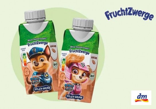 dm Drogerie: 1000 Schleckermäulchen für FruchtZwerge Milch-Drinks gesucht dm Drogerie: 1000 Schleckermäulchen für FruchtZwerge Milch-Drinks gesucht