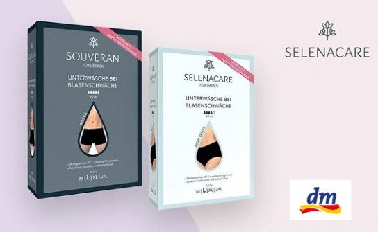 dm Drogerie: 250 Tester für nachhaltige Unterwäsche bei Blasenschwäche gesucht dm Drogerie: 250 Tester für nachhaltige Unterwäsche bei Blasenschwäche gesucht