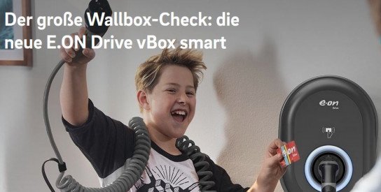 eon: Drive vBox smart 11 kW Wallbox mit Ladekabel - Produkttester gesucht eon: Drive vBox smart 11 kW Wallbox mit Ladekabel - Produkttester gesucht