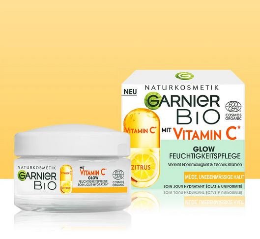 Garnier: 100 Tester für Vitamin C Glow Feuchtigkeitspflege gesucht