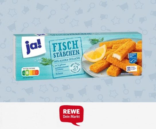 REWE: Jetzt Produkttester für ja! Fischstäbchen werden