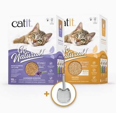 Catit: Teste Go Natural! Holzeinstreu mit deiner Katze