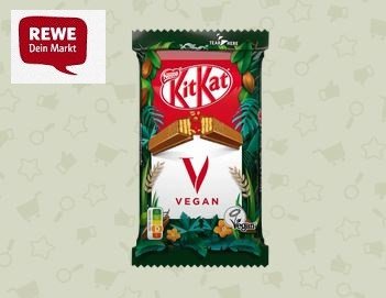 REWE: Das neue KitKat Vegan - jetzt bewerben und Produkttester werden